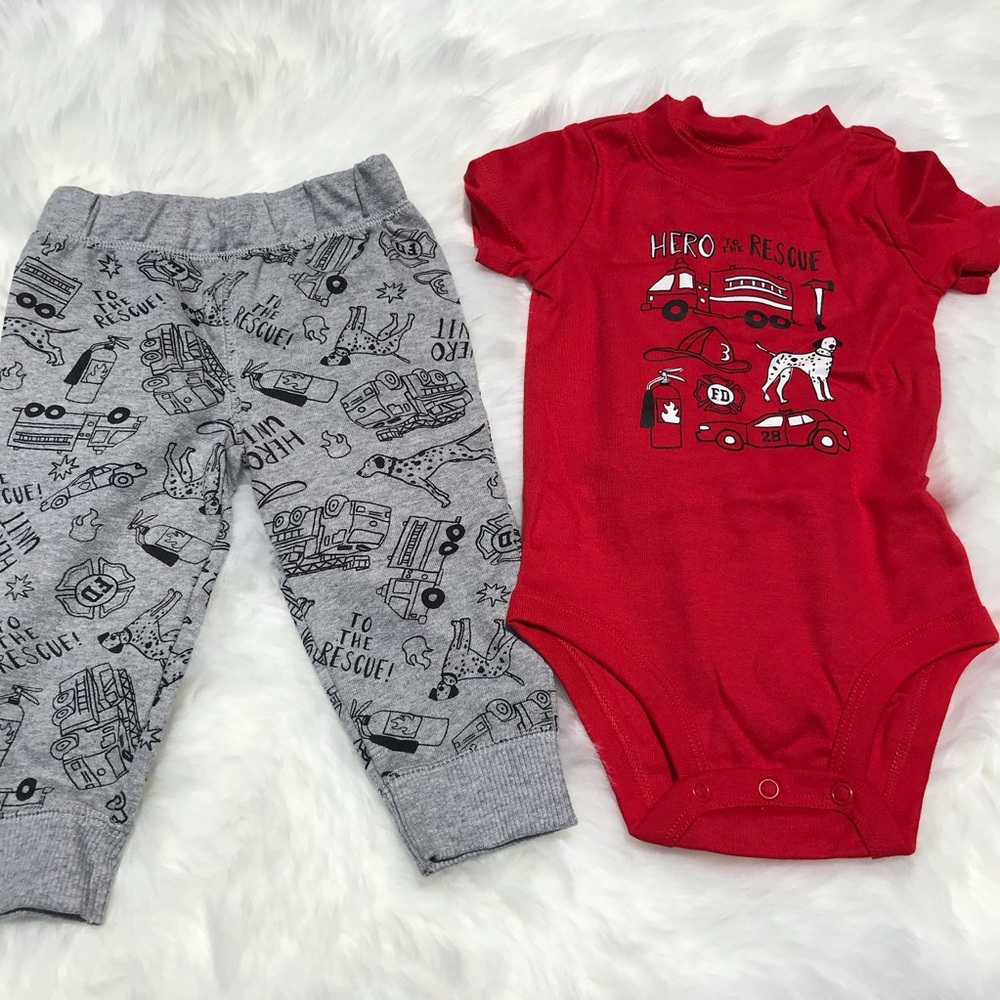 CARTER'S 2 Piece outfit🚒